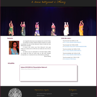 album Site vitrine danseuse indienne Shova Febvay image realisations/shovaaccueil.png